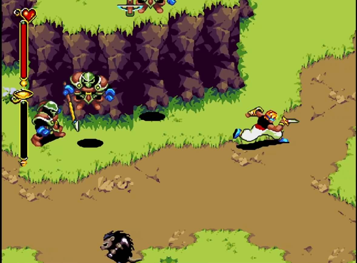 The Story of Thor - геймплей игры Sega Mega Drive\Genesis